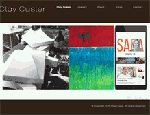 Tablet Screenshot of claycuster.com